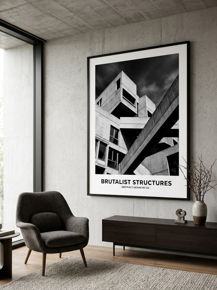 Abstract Architecture Poster